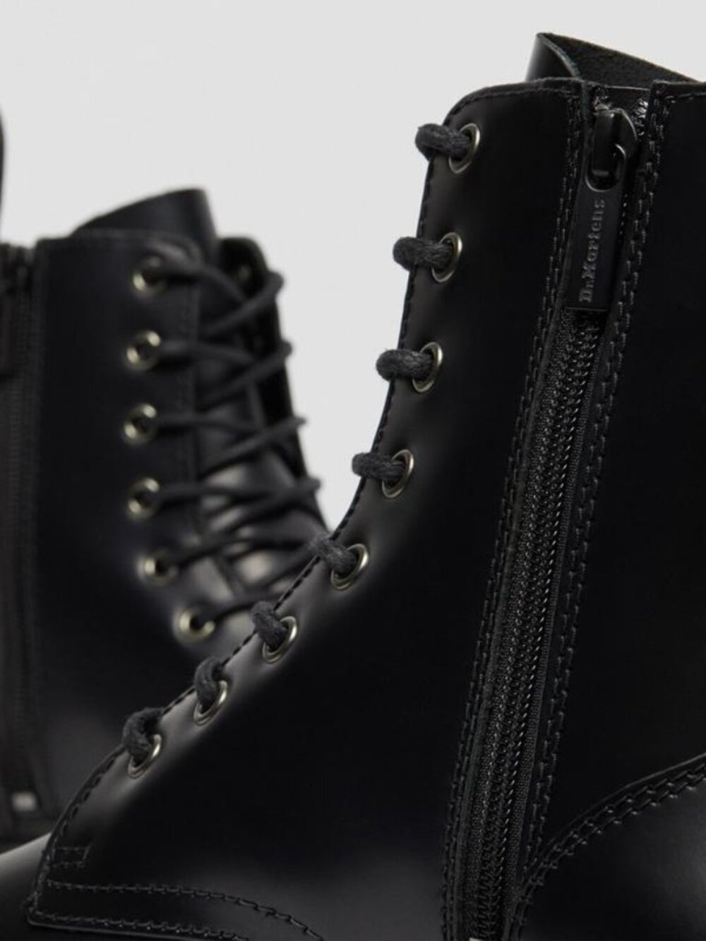 Jadon Boot Smooth Leather Platforms in Black Jadon Boot sz4 - Picture 3 of 4